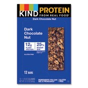 KIND Protein Bars, Double Dark Chocolate, 1.76 oz, 12/Pack Item: KND26036