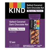 KIND Nuts and Spices Bar, Salted Caramel and Dark Chocolate Nut, 1.4 oz, 12/Pack Item: KND26961