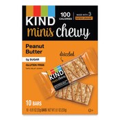 KIND Minis Chewy, Peanut Butter, 0.81 oz 10/Pack Item: KND27895