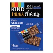 KIND Minis Chewy, Dark Chocolate, 0.81 oz,10/Pack Item: KND27896