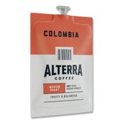 FLAVIA® Alterra Columbia Coffee Freshpack, Columbia, 0.28 oz Pouch, 100/Carton Item: LAV48006