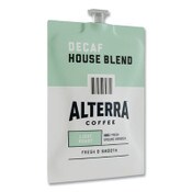FLAVIA® Alterra Decaf House Blend Coffee Freshpack, 0.25 oz Pouch, 100/Carton Item: LAV48013