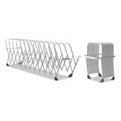 LEE Flexifile Expandable Collator to Organizer, 12 Sections, Letter to Legal Size Files, 6" x 6.75" x 10.5", Silver Item: LEE14112