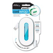 dotz® WrapID, Holds up to 6 ft of Cord, Blue Item: LEE21904