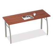 Linea Italia® Trento Line Rectangular Desk, 59.13" x 23.63" x 29.5", Cherry Item: LITTR742CH