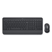 Logitech® Signature MK650 Wireless Keyboard and Mouse Combo for Business, 2.4 GHz Frequency/32 ft Wireless Range, Graphite Item: LOG920010909