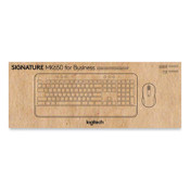 Logitech® Signature MK650 Wireless Keyboard and Mouse Combo for Business, 2.4 GHz Frequency/32 ft Wireless Range, Off White Item: LOG920011018