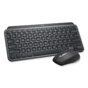 Logitech® MX Keys Mini Combo for Business Wireless Keyboard and Mouse, 2.4 GHz Frequency/32 ft Wireless Range, Graphite Item: LOG920011048