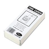 Lathem® Time Time Clock Cards for Lathem Time 7000E, Two Sides, 3.5 x 7.25, 100/Pack Item: LTHE7100