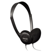 Maxell® HP-100 Headphones, 4 ft Cord, Black Item: MAX190319