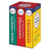 Merriam Webster® Everyday Language Reference Set, Dictionary, Thesaurus, Vocabulary Builder Item: MER3328