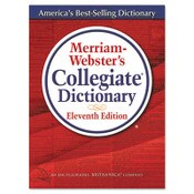 Merriam Webster® Merriam-Webster’s Collegiate Dictionary, 11th Edition, Hardcover, 1,664 Pages Item: MER8095