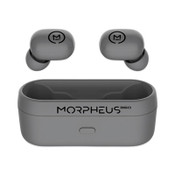 Morpheus 360® Spire True Wireless Earbuds Bluetooth In-Ear Headphones with Microphone, Dark Gray Item: MHSTW1500G