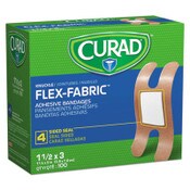 Curad® Flex Fabric Bandages, Knuckle, 1.5 x 3, 100/Box Item: MIINON25510