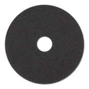 3M™ Low-Speed Stripper Floor Pad 7200, 12" Diameter, Black, 5/Carton Item: MMM08374