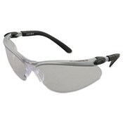 3M™ BX Molded-In Diopter Safety Glasses, 1.5+ Diopter Strength, Silver/Black Frame, Clear Lens, 20/Box Item: MMM113740000020