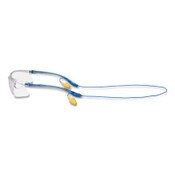 3M™ Virtua Sport CCS Protective Eyewear, Blue Plastic Frame, Clear Polycarbonate Lens Item: MMM1179600000