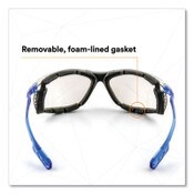 3M™ CCS Protective Eyewear with Foam Gasket, Blue Plastic Frame, Clear Polycarbonate Lens Item: MMM1187200000