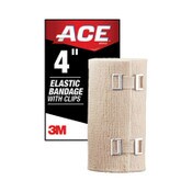 ACE™ Elastic Bandage with E-Z Clips, 4 x 64 Item: MMM207313