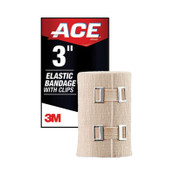 ACE™ Elastic Bandage with E-Z Clips, 3 x 64 Item: MMM207314