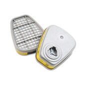 3M™ 6003 Respirator Cartridge for Certain Organic Vapors and Acid Gases, 2/Pack Item: MMM6003