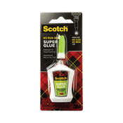 Scotch® Super Glue No-Run Gel with Precision Applicator, 0.14 oz, Dries Clear Item: MMMAD125