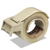 Scotch® Compact and Quick Loading Dispenser for Box Sealing Tape, 3" Core, For Rolls Up to 2" x 50 m, Gray Item: MMMH122