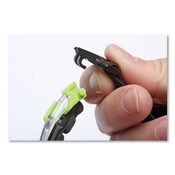 3M™ Solus 1000-Series Safety Glasses, Green Plastic Frame, Clear Polycarbonate Lens Item: MMMS1201SGAFKT