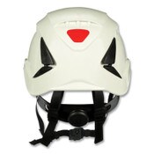 3M™ SecureFit X5000 Series Safety Helmet, 6-Point Pressure Diffusion Ratchet Suspension, White Item: MMMX5001ANSI
