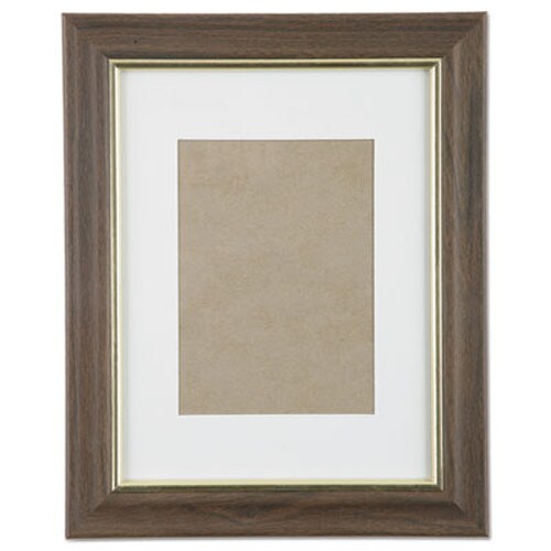 AbilityOne® 7105000528698, SKILCRAFT Walnut Vinyl Frames, Certificate/Photo, 8 x 10, 12/Carton Item: NSN0528698