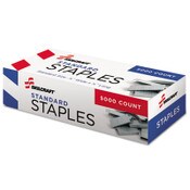 AbilityOne® 7510002729662, SKILCRAFT Staples, 0.5" Crown, Steel, 5,000/Box Item: NSN2729662