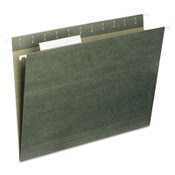 AbilityOne® 7530013576855, SKILCRAFT Hanging File Folder, Legal Size, 1/5-Cut Tabs, Green, 25/Box Item: NSN3576855