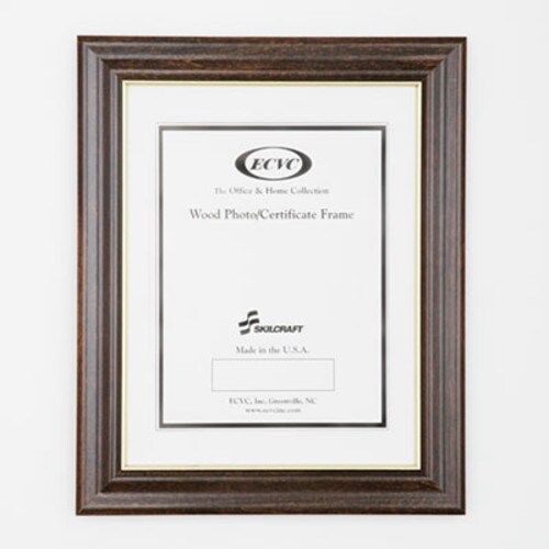 AbilityOne® 7105013579979, SKILCRAFT Style G Cherry Frame, Wood, 8.5 x 11, 12/Box Item: NSN3579979