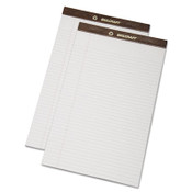 AbilityOne® 7530013723109 SKILCRAFT Legal Pads, Wide/Legal Rule, Brown Leatherette Headband, 50 White 8.5 x 14 Sheets, Dozen Item: NSN3723109