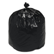 AbilityOne® 8105013862312, SKILCRAFT Recycled Content Trash Can Liners, 33 gal, 1.3 mil, 33" x 40", Brown/Black, 100/Box Item: NSN3862312