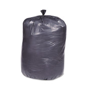 AbilityOne® 8105013862410, SKILCRAFT Recycled Content Trash Can Liners, 60 gal, 1.5 mil, 36" x 58", Black/Brown, 100/Carton Item: NSN3862410