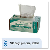 AbilityOne® 8105013994791, Heavy-Duty Shredder Bags, 20 gal Capacity, 100/BX Item: NSN3994791