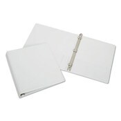 AbilityOne® 7510015107492, SKILCRAFT Round Ring Binder, 3 Rings, 1" Capacity, 11 x 8.5, White Item: NSN5107492