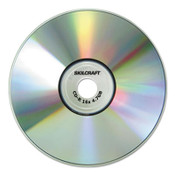 Maxell® 7045015155375, SKILCRAFT CD-R Recordable Disc, 700 MB/80min, 52x, Spindle, Silver, 100/Pack Item: NSN5155375
