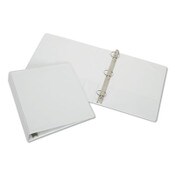 AbilityOne® 7510015194381, SKILCRAFT Round Ring View Binder, 3 Rings, 1.5" Capacity, 11 x 8.5, White Item: NSN5194381