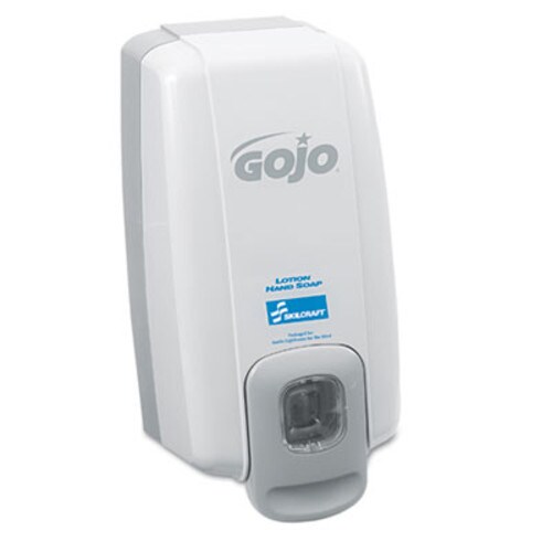 AbilityOne® 4510015219872, SKILCRAFT GOJO Lotion Soap Wall-Dispenser, 1,000 mL, 5 x 4 x 10, Dove Gray Item: NSN5219872