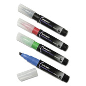 AbilityOne® 7520015538142 SKILCRAFT Dry Erase Marker, Broad Chisel Tip, Assorted Colors, 4/Set Item: NSN5538142