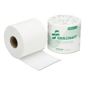 AbilityOne® 8540015547678, SKILCRAFT Toilet Tissue, Septic Safe, 2-Ply, White, 550 Sheets/Roll, 40 Rolls/Box Item: NSN5547678