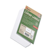AbilityOne® 7530015872621 SKILCRAFT Recycled Copier Labels, Copiers, 2 x 4.25, White, 10/Sheet, 100 Sheets/Box Item: NSN5872621