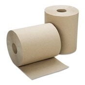 AbilityOne® 8540015915146, SKILCRAFT Continuous Roll Paper Towel, 1-Ply, 8" x 600 ft, Natural, 12 Rolls/Box Item: NSN5915146