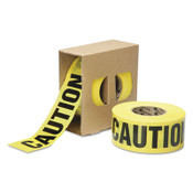 AbilityOne® 9905016134243, SKILCRAFT Barricade Tape, 3 mil Thick, 3" w x 1,000 ft, Roll Item: NSN6134243