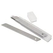 AbilityOne® 5110016214767, SKILCRAFT Snap-Off Replacement Blades, 13 pt, 9 mm, 10/Pack Item: NSN6214767