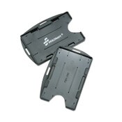 AbilityOne® 8455016258998, SKILCRAFT Dual-Sided ID Holders, Black, 24/Box Item: NSN6258998