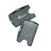 AbilityOne® 8455016258998, SKILCRAFT Dual-Sided ID Holders, Black, 24/Box Item: NSN6258998