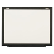 AbilityOne® 7110016511293 SKILCRAFT Quartet Non-Magnetic Melamine Dry Erase Board, 24 x 18, White Surface, Black Aluminum Frame Item: NSN6511293